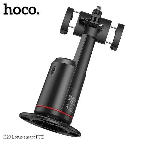 Смарт-Штатив HOCO K23 Lotus smart PTZ чорний - фото 6