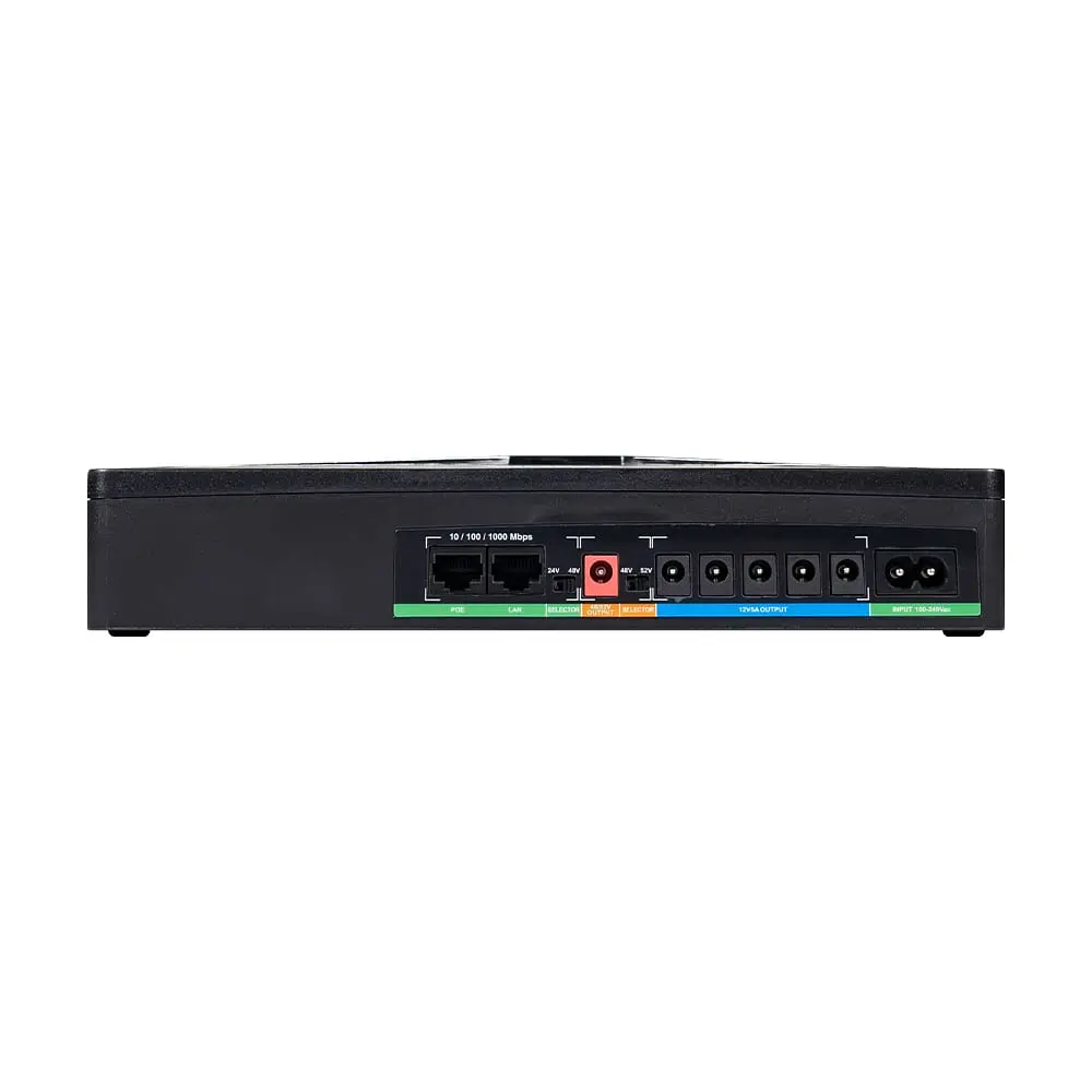 Джерело безперебійного живлення DC UPS Trinix TRX-MUPS-48100 Type-C (4*6000mAh LiFePo4) 5V/12V/24V/48V/52V/PoE, LiFePO4 4*6Ah, для роутера і медіаконвертера (42-00172) - фото 4