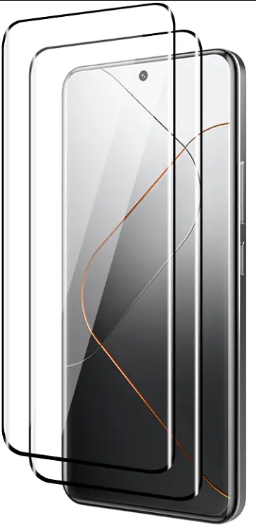 Защитное стекло DK для Xiaomi 14 Ultra 3D Full Glue 020985 black 2 шт. - фото 2