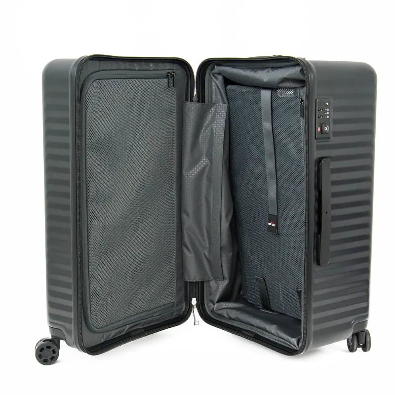 Валіза Echolac Celestra Supertrunk на 4 колесах M Dark Grey (EcPC183K-402-04) - фото 13