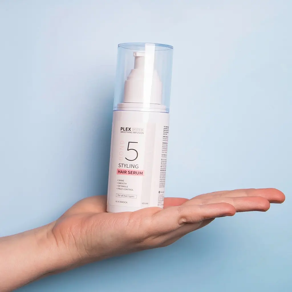 Сыворотка для укладки волос №5 Headshock Plex System Face Facts 90 мл - фото 3