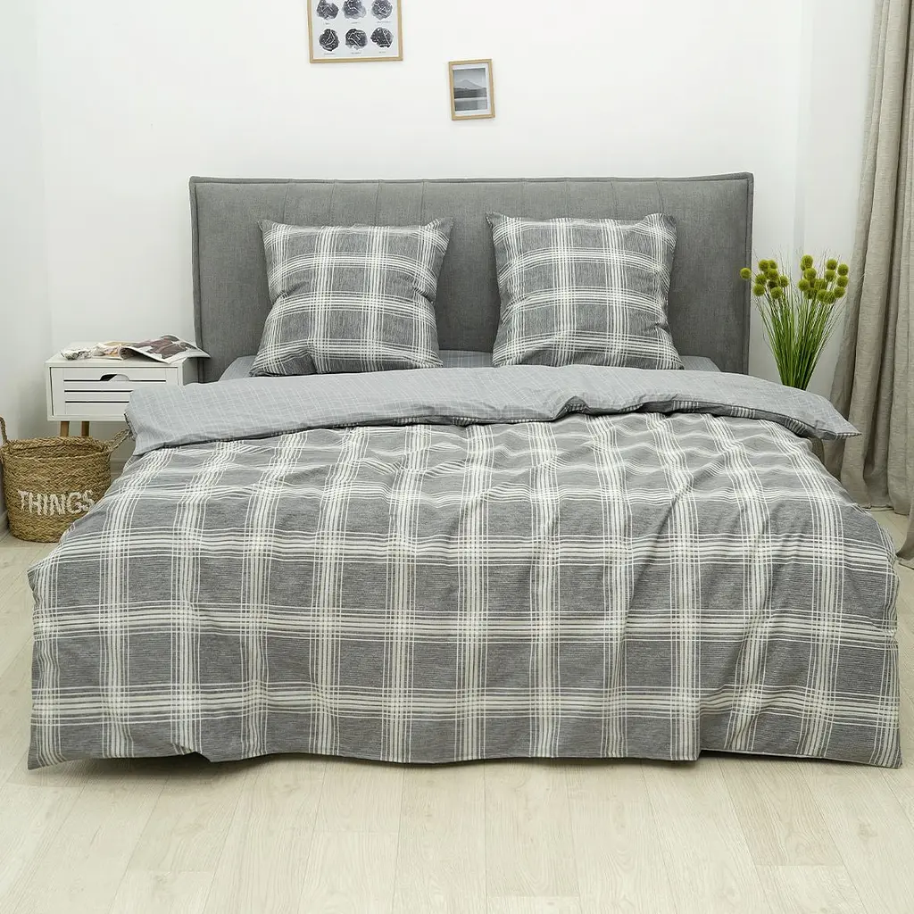 Комплект постільної білизни Isleep подвійний ранфорс 24283-dv-r - фото 4