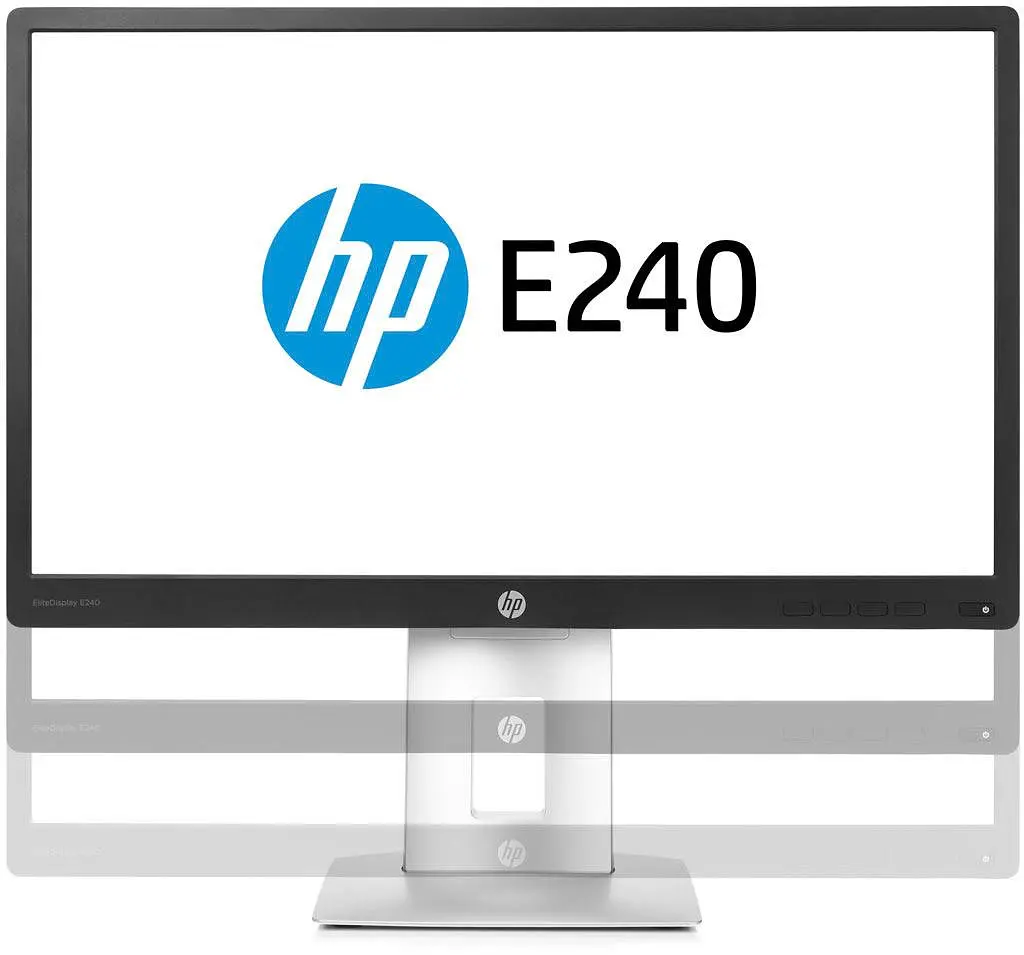 Монитор HP E240 черный (24" IPS/1920x1080/16:9/250 кд/м²/7 мс) (VGA/HDMI/DP/VESA) Б/У - фото 5