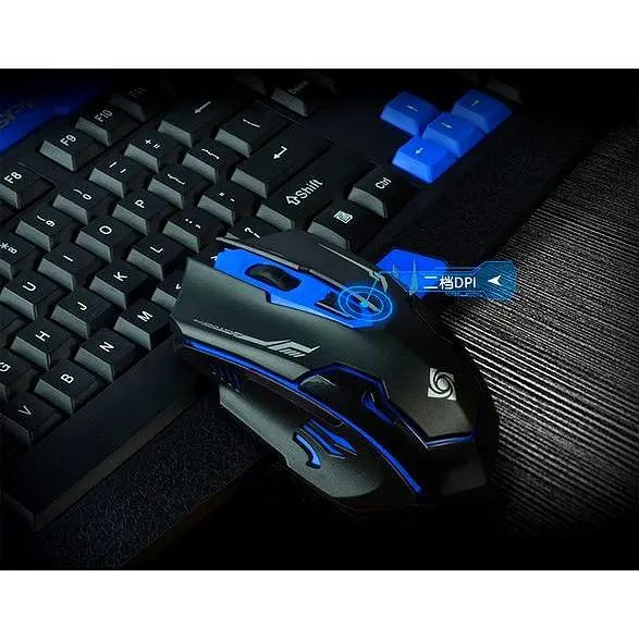 Клавиатура и мышь беспроводные игровые XPRO HK8100 (MER-15071_460) - фото 6