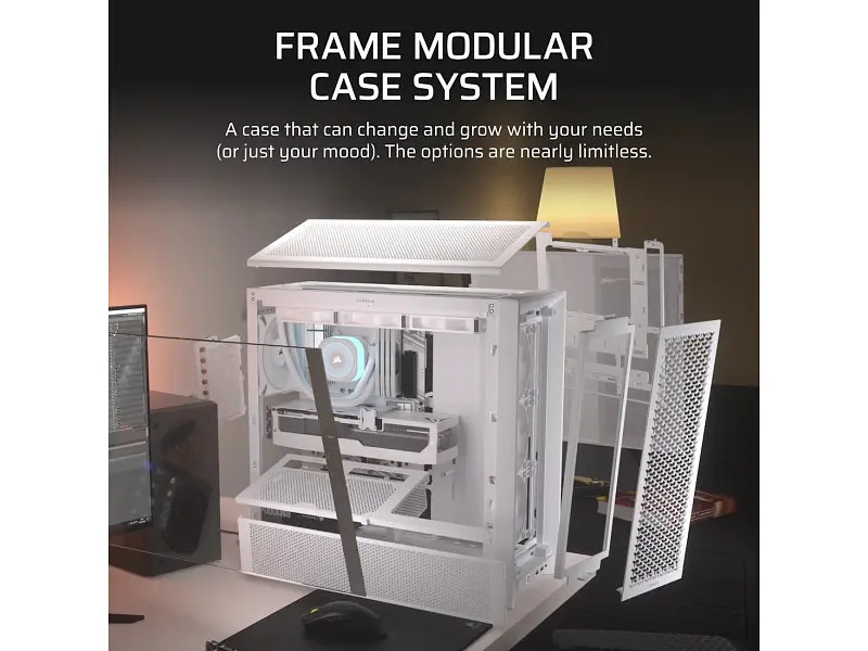 Корпус Corsair Frame 4000D RS White (CC-9011313-WW) - фото 2
