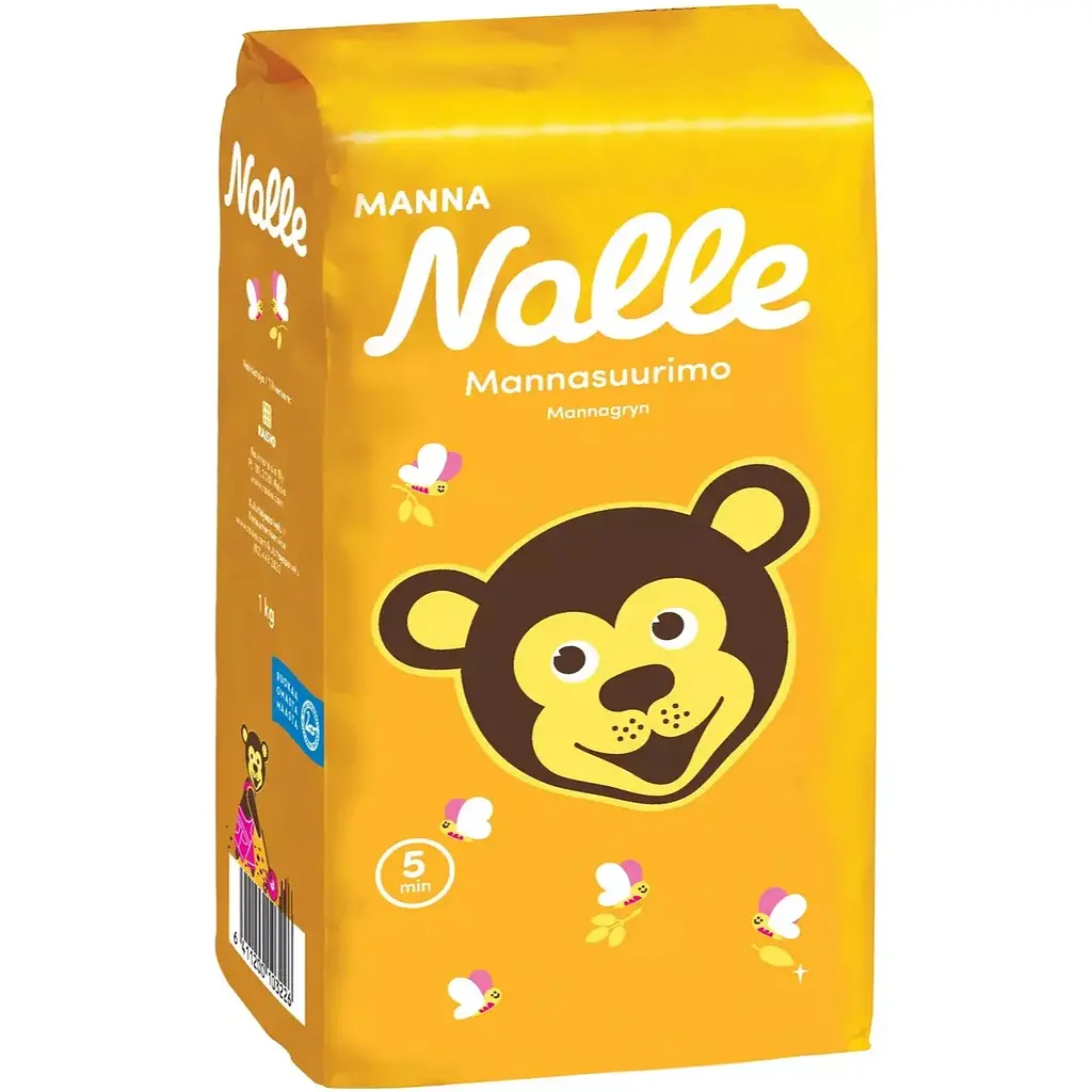 Крупа манна Nalle Mannasuurimo 1 кг