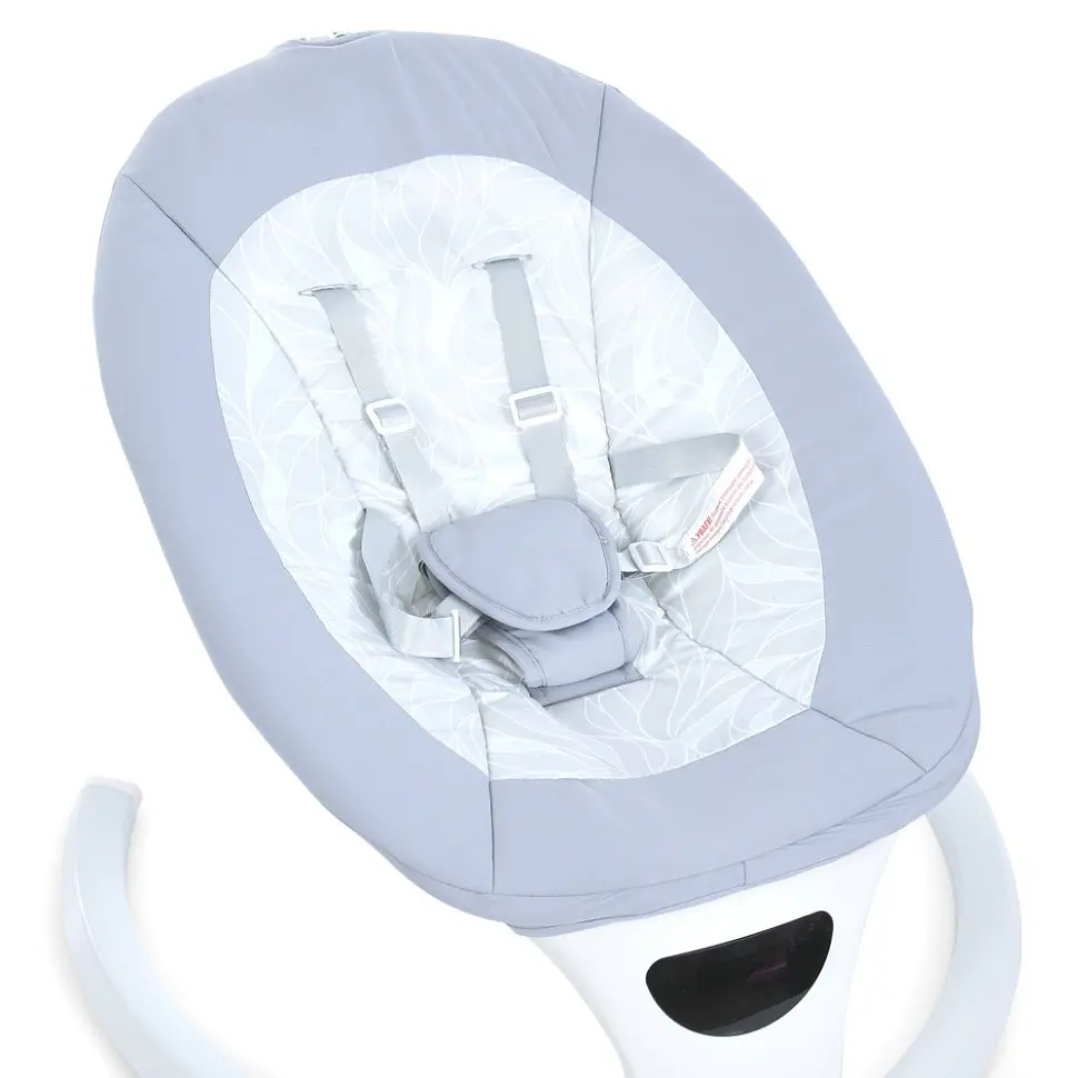 Заколисуючий центр-шезлонг SOUL ME 1175 Light Gray - фото 2