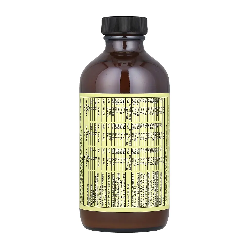 Мультивітаміни та мінерали для дітей Multi Vitamin & Mineral - 237ml Natural Orange Mango - фото 2