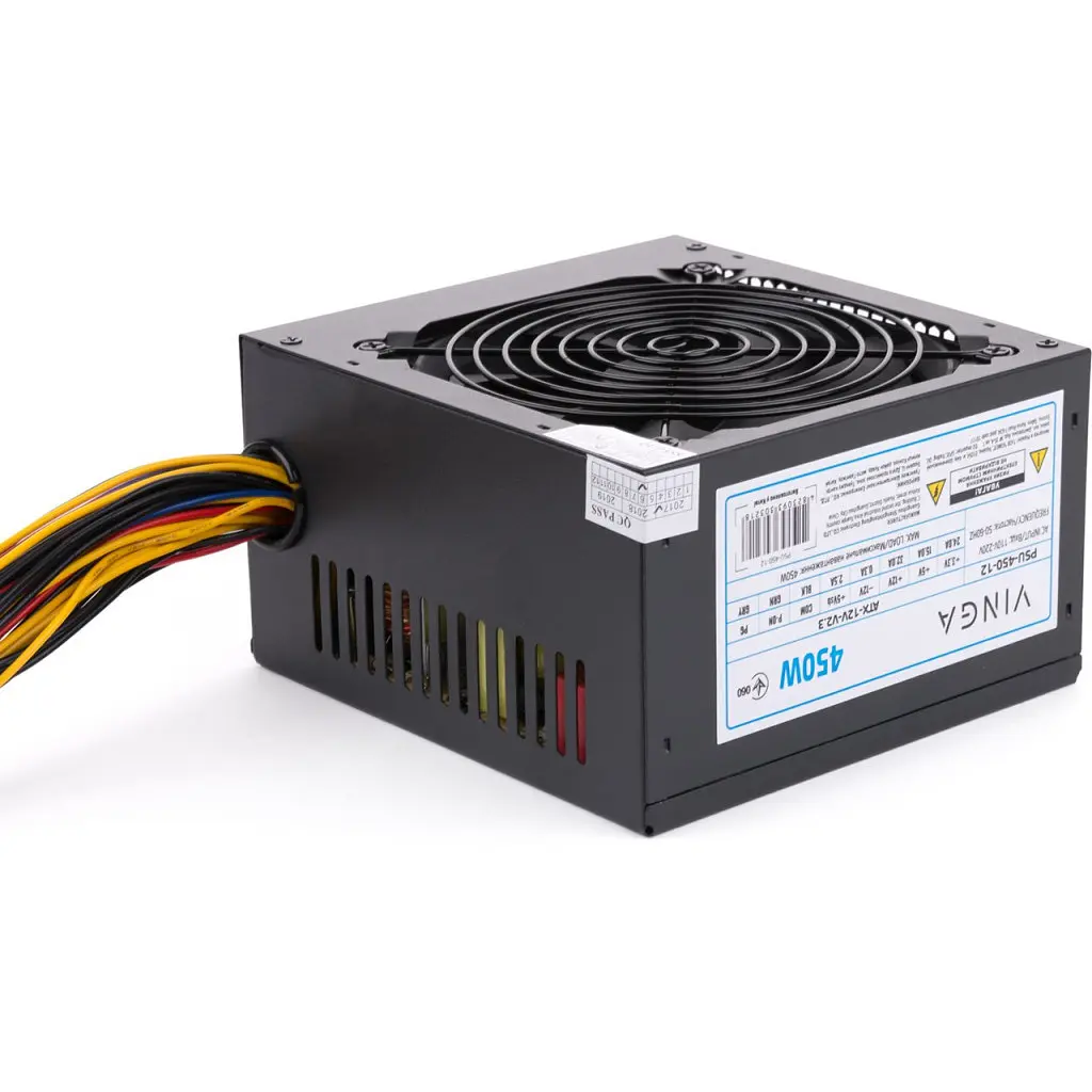Блок живлення Vinga 450W ОЕМ (PSU-450-12) - фото 2