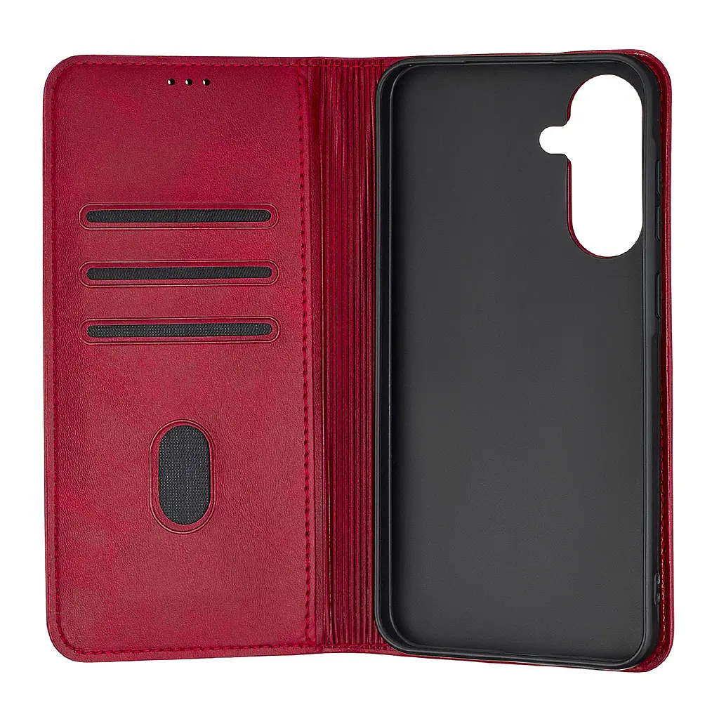 Чохол-книжка Premium Samsung A36 5G (A366) Dark Red - фото 2