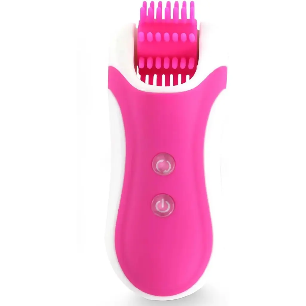 Стимулятор з імітацією оральних ласк FeelzToys Clitella Oral Clitoral Stimulator Pink - фото 5