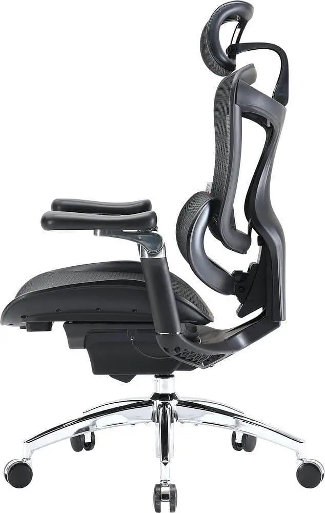 Ігрове крісло Sihoo DORO C300 Pro Mesh Black (DORO-C300-PRO-M101) - фото 4