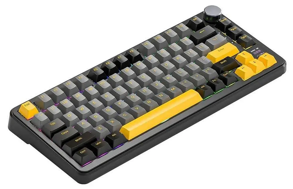 Клавіатура Attack Shark X85 Pro RGB Linear Blueberry Switch Wireless (AS-6972792470368-SB-UA) Starry Black (G-000003591) - фото 4