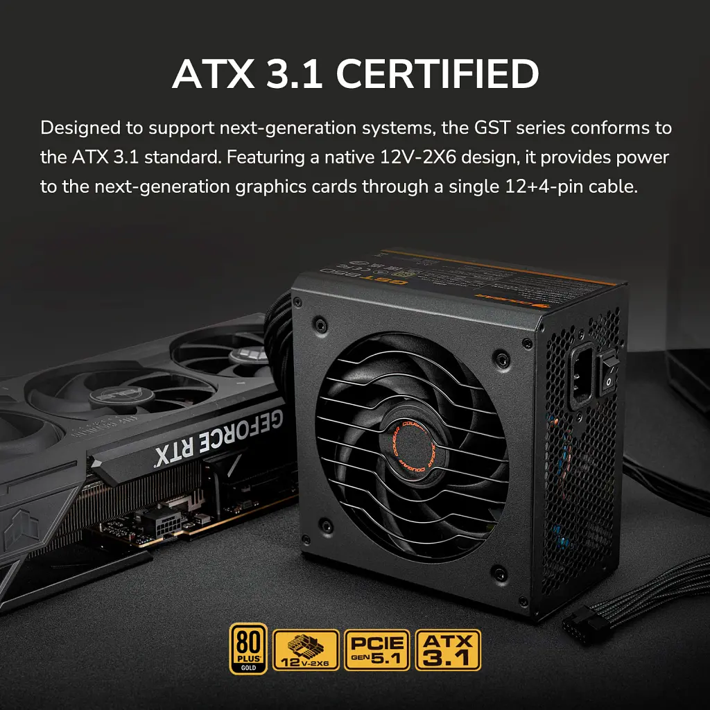 Блок питания Cougar 850W (GST850) - фото 11