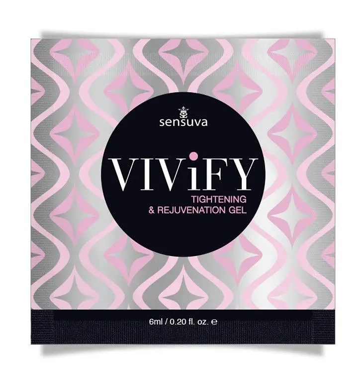 Пробник сужаючого гелю Sensuva Vivify Tightening & Rejuvenation, 6 мл
