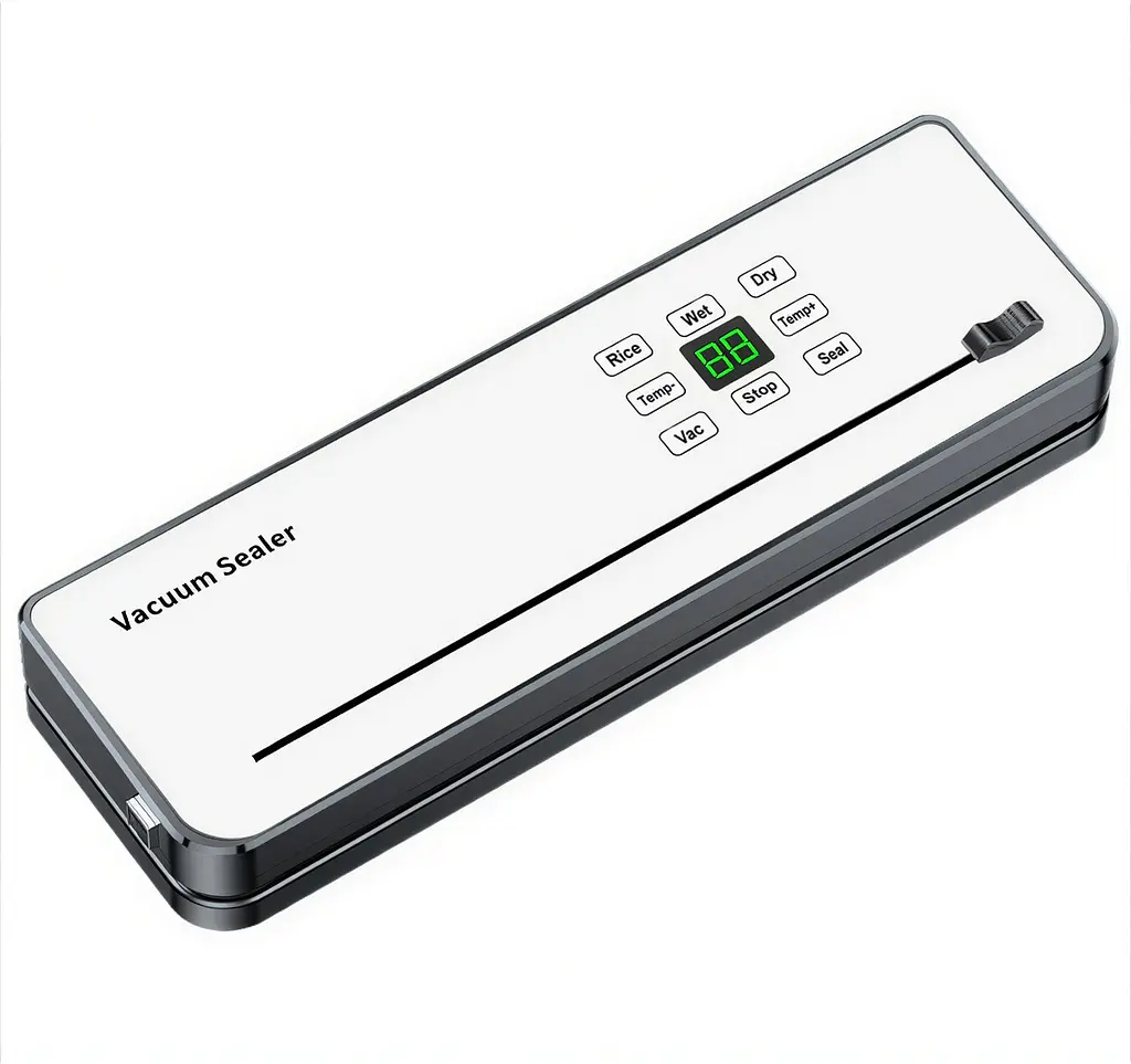 Вакууматор побутовий сенсорний HP-11-29W 120 Вт для сухих/вологих продуктів, з різаком, Білий - фото 2