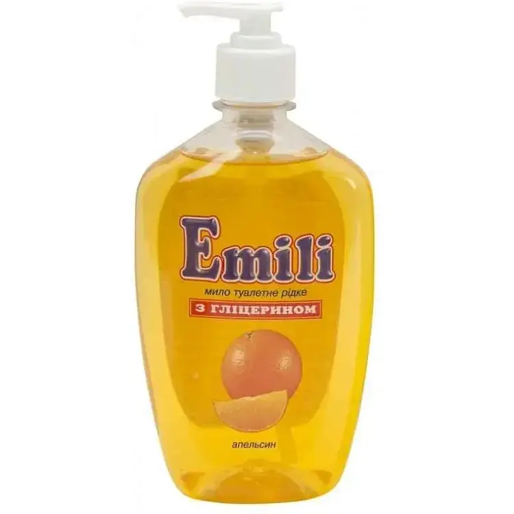 Мило рідке EMILI 265мл АПЕЛЬСИН