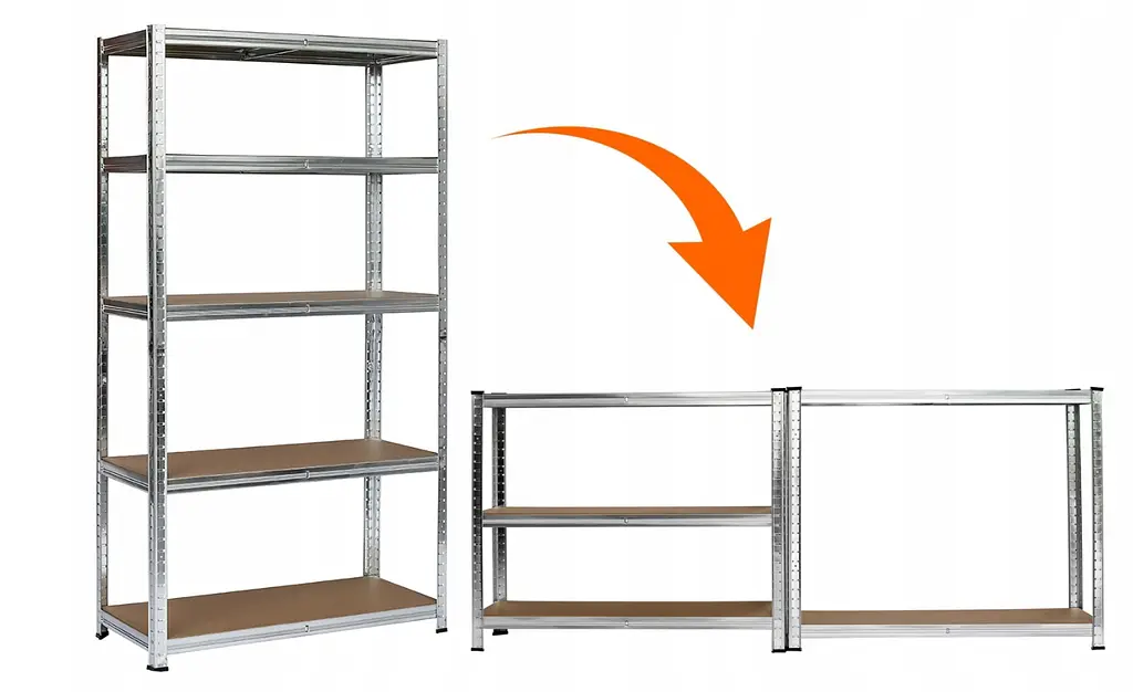 Стелаж LEOBRO Premium 180 х 90 х 30 см, 200кг/полиця, 5 полиць (LB-R105) - фото 4