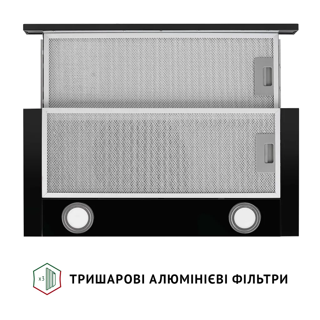 Витяжка телескопічна PERFELLI TL 602 BL LED - фото 7