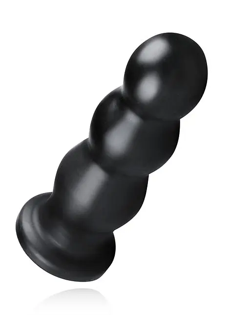 Анальна пробка BUTTR Tactical III Dildo, 23,9 см, чорний - фото 2