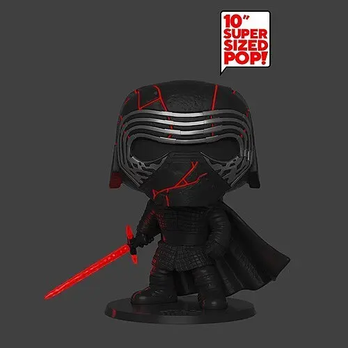 Фігурка Glow in the Dark Funko Pop Кайло Рен Star Wars Зіркові війни 25 см SW KR 344 - фото 4