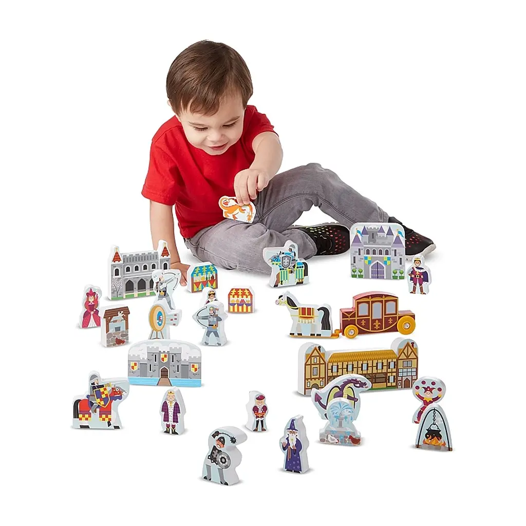 Игровой набор Melissa&Doug деревянный "Замок" (MD10979) - фото 2