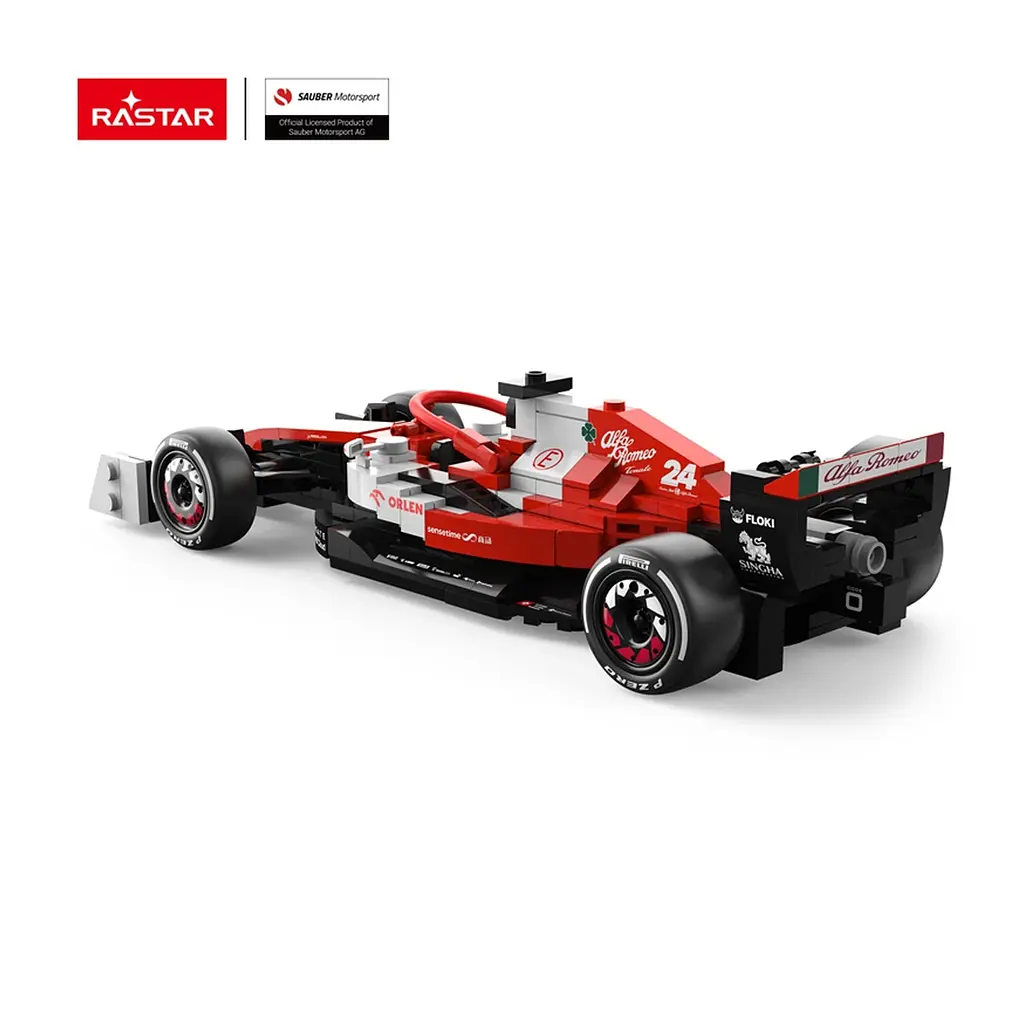 Конструктор RASTAR Alfa Romeo F1 C42 1:24 340 шт. красный 92300 - фото 5