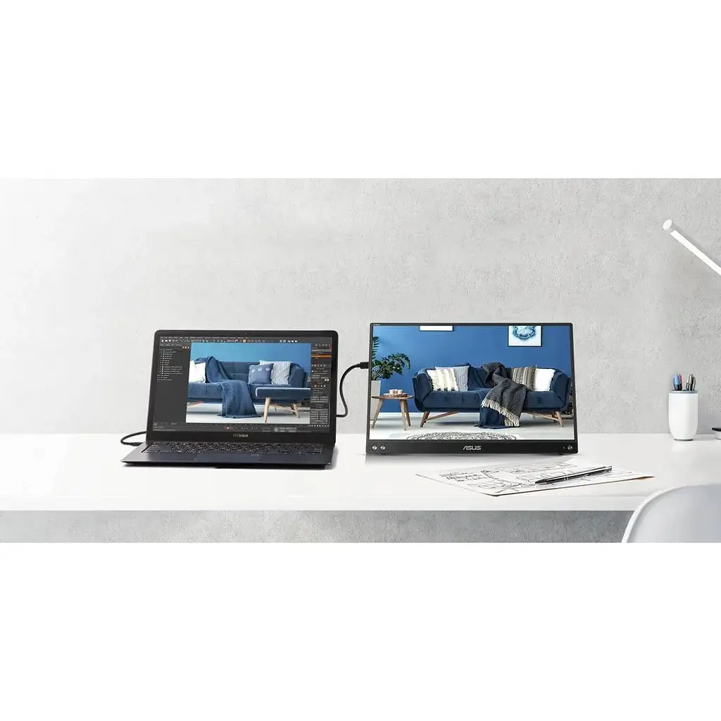 Портативний монітор Asus ZenScreen MB16AHV [90LM0381-B023] [111190] - фото 8
