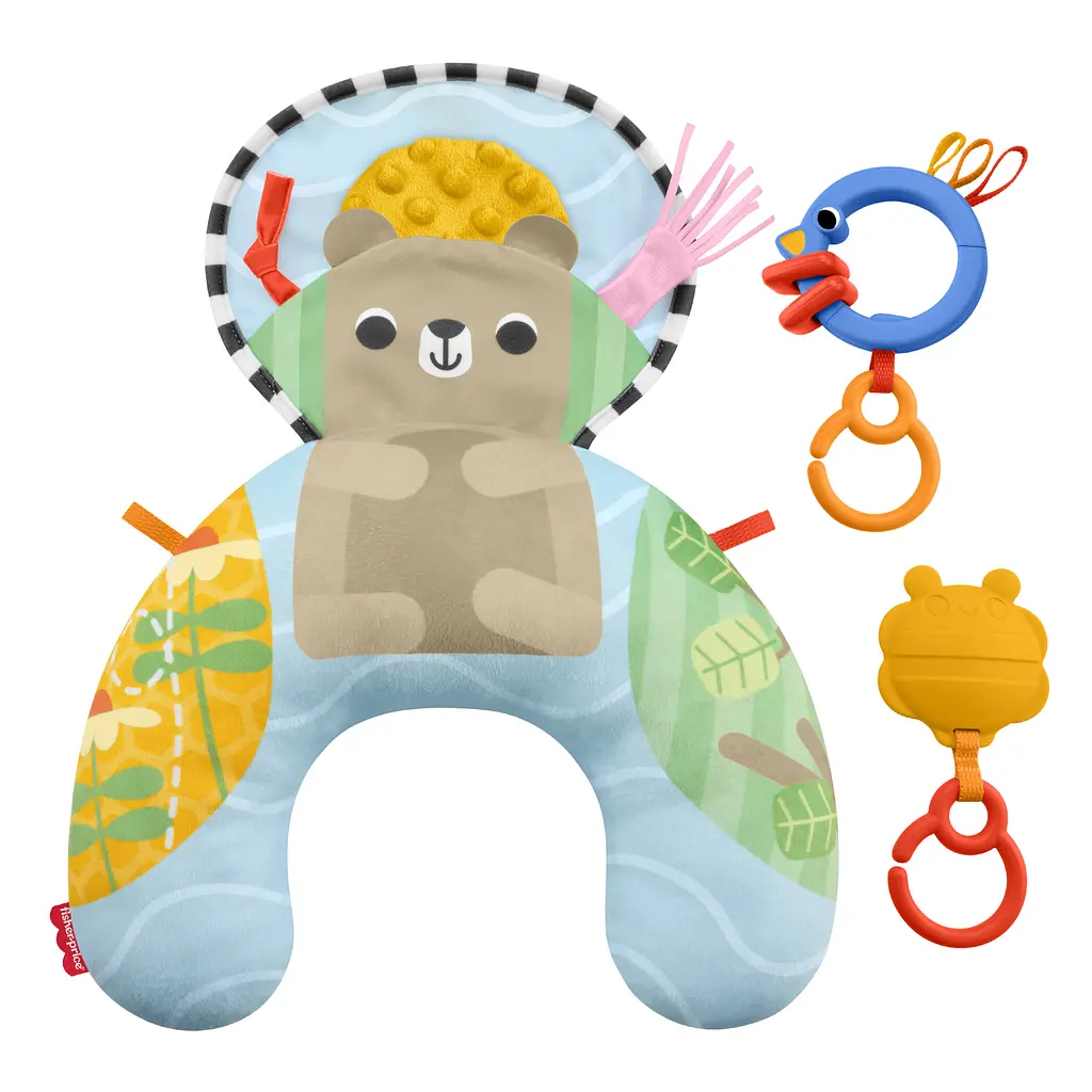 Подушка для гри на животику Fisher-Price Лагідний ведмедик (JHB44) - фото 2