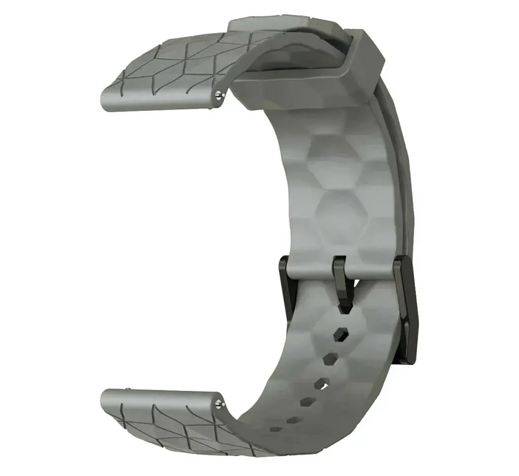Ремінець Primolux Dimond силіконовий для годинника Amazfit GTR 2 / GTR 3 / GTR 4 - Grey - фото 2