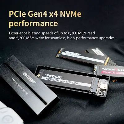 Накопитель SSD M.2 2280 1TB P400 Patriot (P400VP1TBM28H) - фото 5