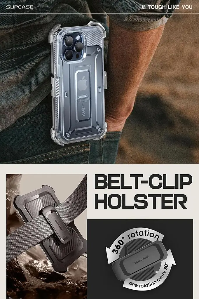 Протиударний чохол SUPCASE Unicorn Beetle Pro для iPhone 15 Pro Max - фото 7