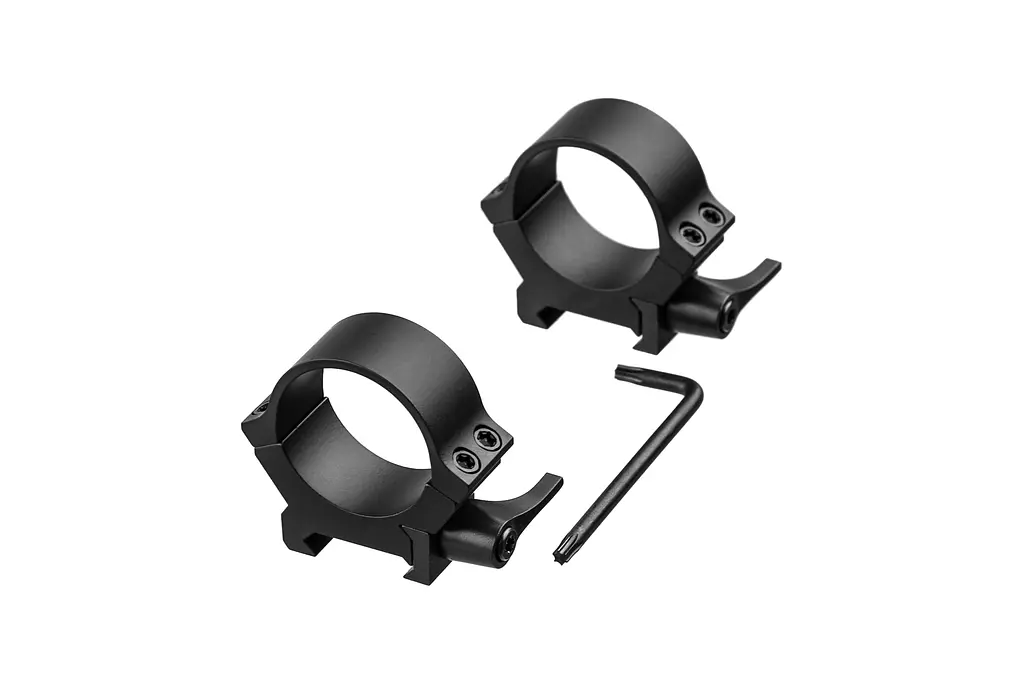 Кольца Leupold QRW2 30mm Low Matte Черный - фото 2