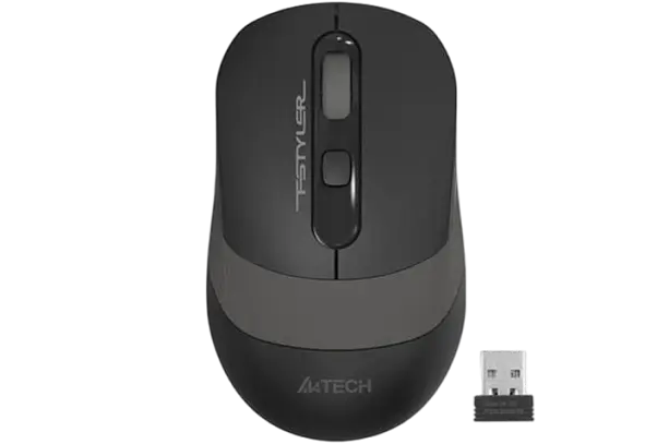 Мишка A4Tech FG10 Grey - фото 2