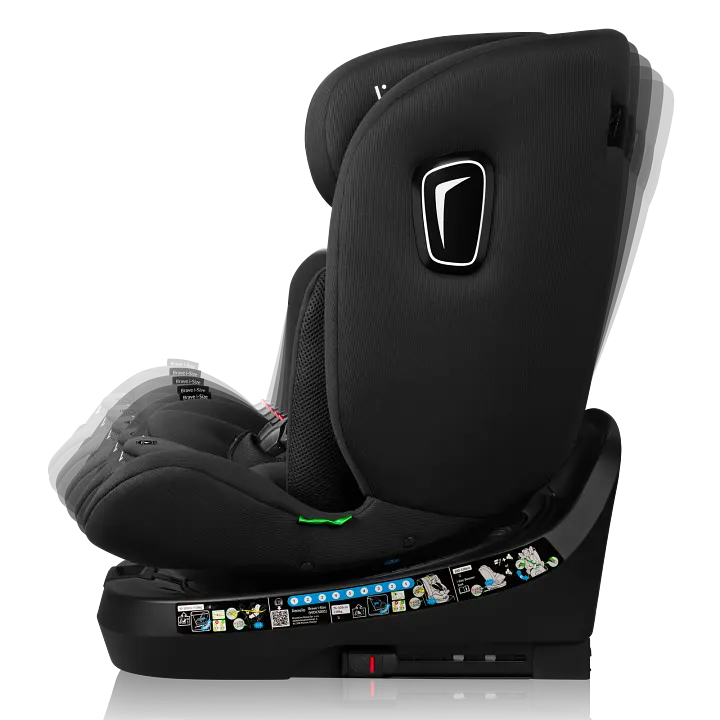 Автокресло Lionelo Brave I-Size Black Carbon 40-150 см (LO-BRAVE I-SIZE BLACK CARBON) - фото 9