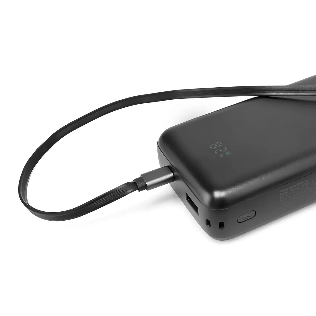 Павербанк 20000mAh TITANUM WCS20 PD45W Black TITANUM (29309-000) - фото 7