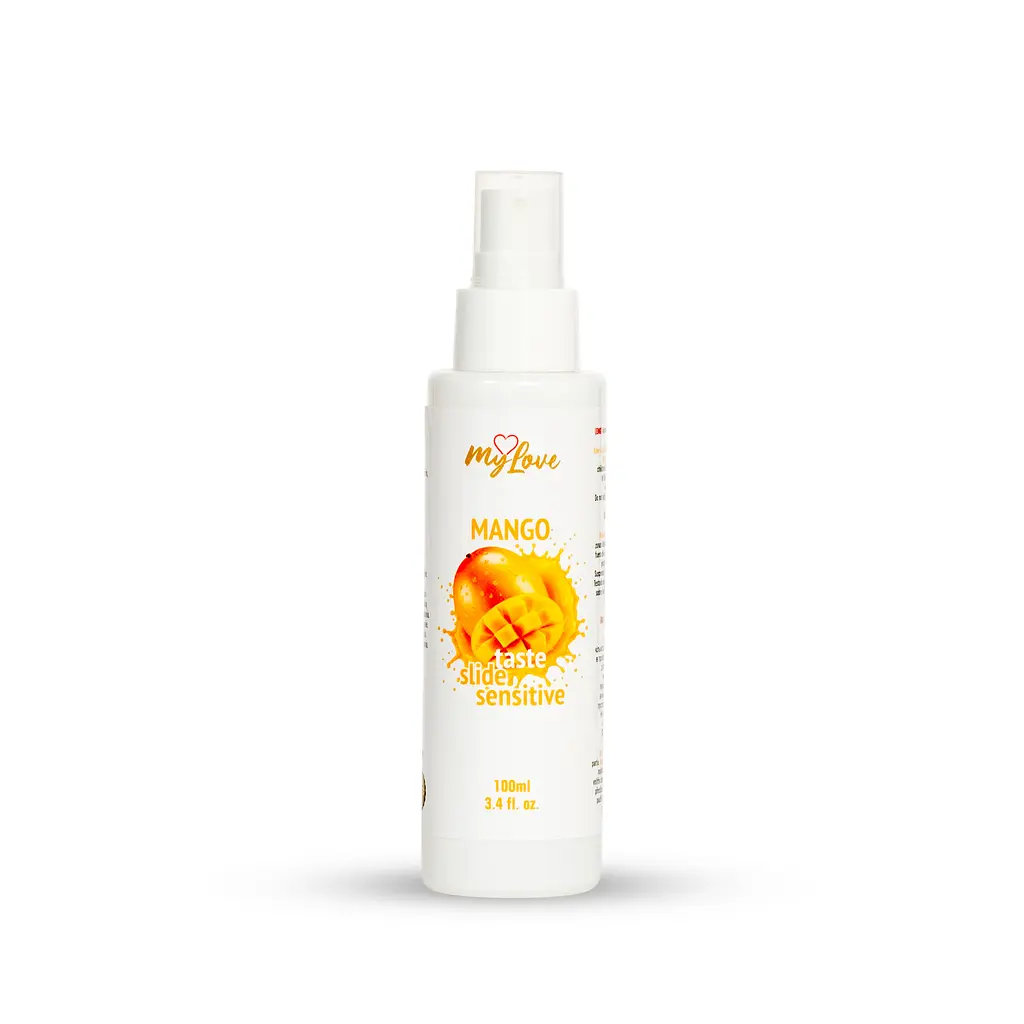 Інтимний гель-лубрикант - MyLove Taste Slide Sensitive Mango, 100 мл - фото 10