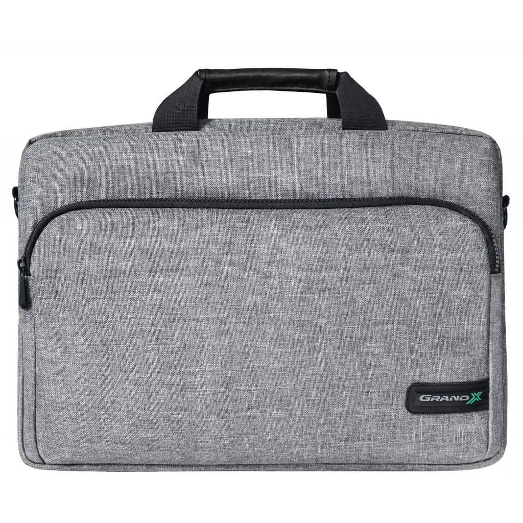 Сумка для ноутбука Grand-X 14'' SB-138 Grey (SB-138G) - фото 2