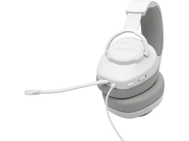 Навушники з мікрофоном JBL Quantum 100M2 White (QTUM100M2WHT) - фото 4