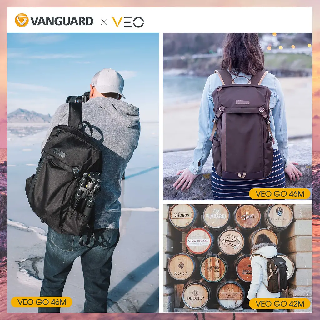 Рюкзак Vanguard VEO GO 46M Black (VEO GO 46M BK), Чорний - фото 21