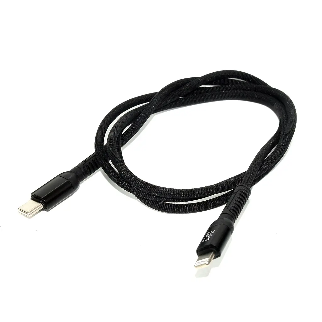 Кабель XON SmartCable Type-C - Lightning PD 20W 1м UniLink (SU20CL2W1B 3579) Чорний - фото 4