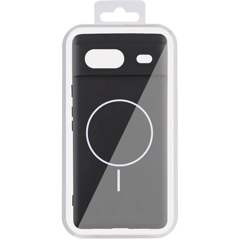 Чохол Silicone Cover Lakshmi Full Camera (AA) with Magnetic Fit для Google Pixel 8 Чорний / Black - фото 4