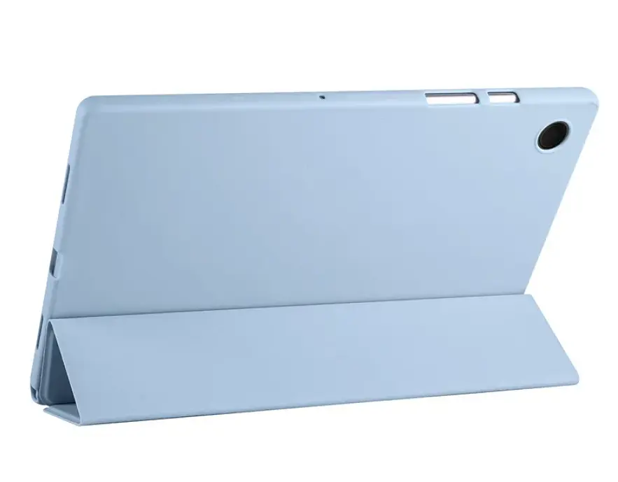 Чехол-книжка DK для Samsung Galaxy Tab A9 (X110 / X115) экокожа/силикон Smart Case white ice - фото 3