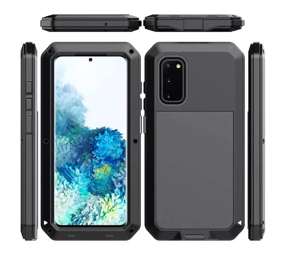 Противоударный чехол Primo Doom Armor для смартфона Samsung Galaxy S20 (SMG980) Black - фото 4
