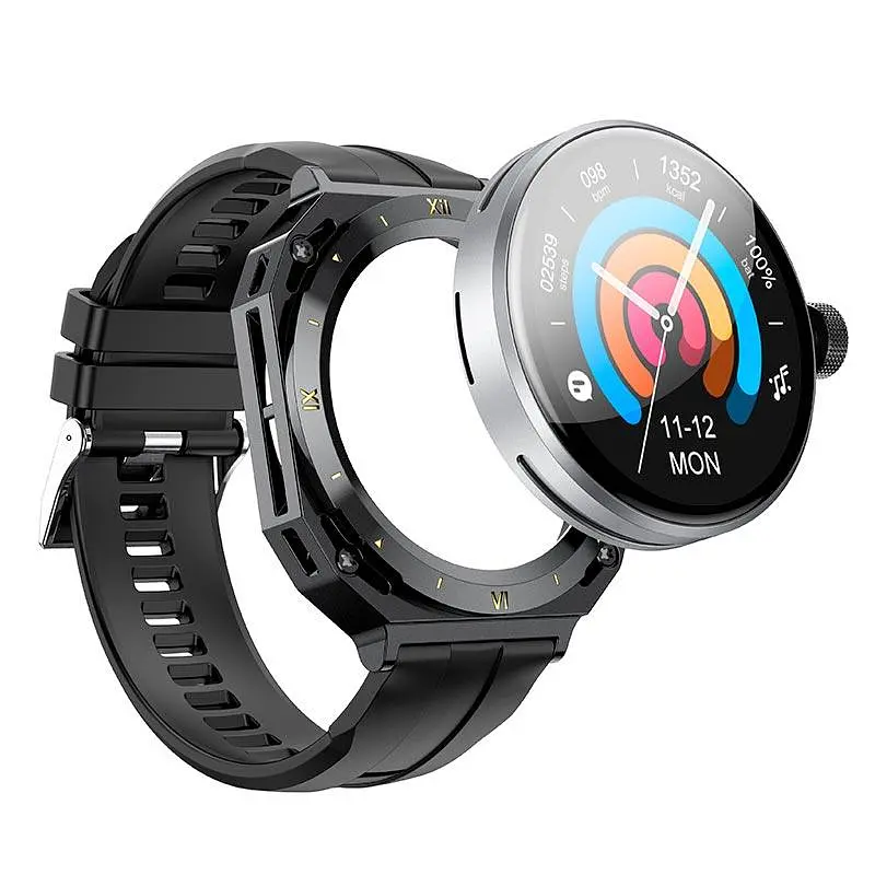 Smart sports watch Hoco Y14 (call version) 1.32", 360*360, IP67 waterproof, 3-7 days - фото 3
