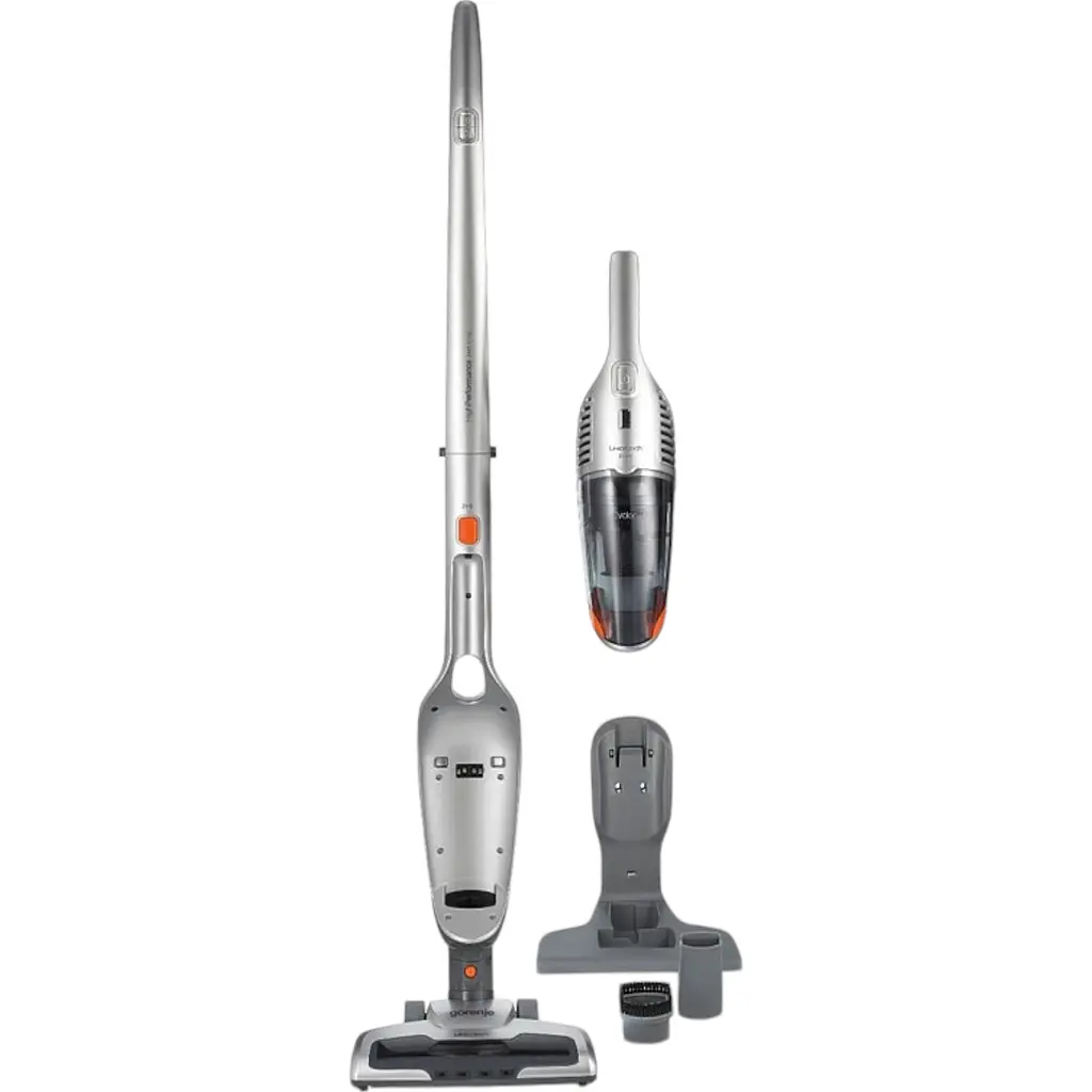 Пилосос акумуляторний Gorenje SVC 216 FS VC2932 срібний (728268) - фото 3