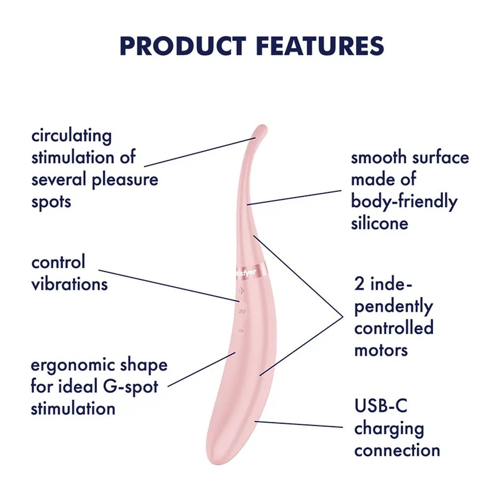 Вибратор Satisfyer Tip Tease - фото 3