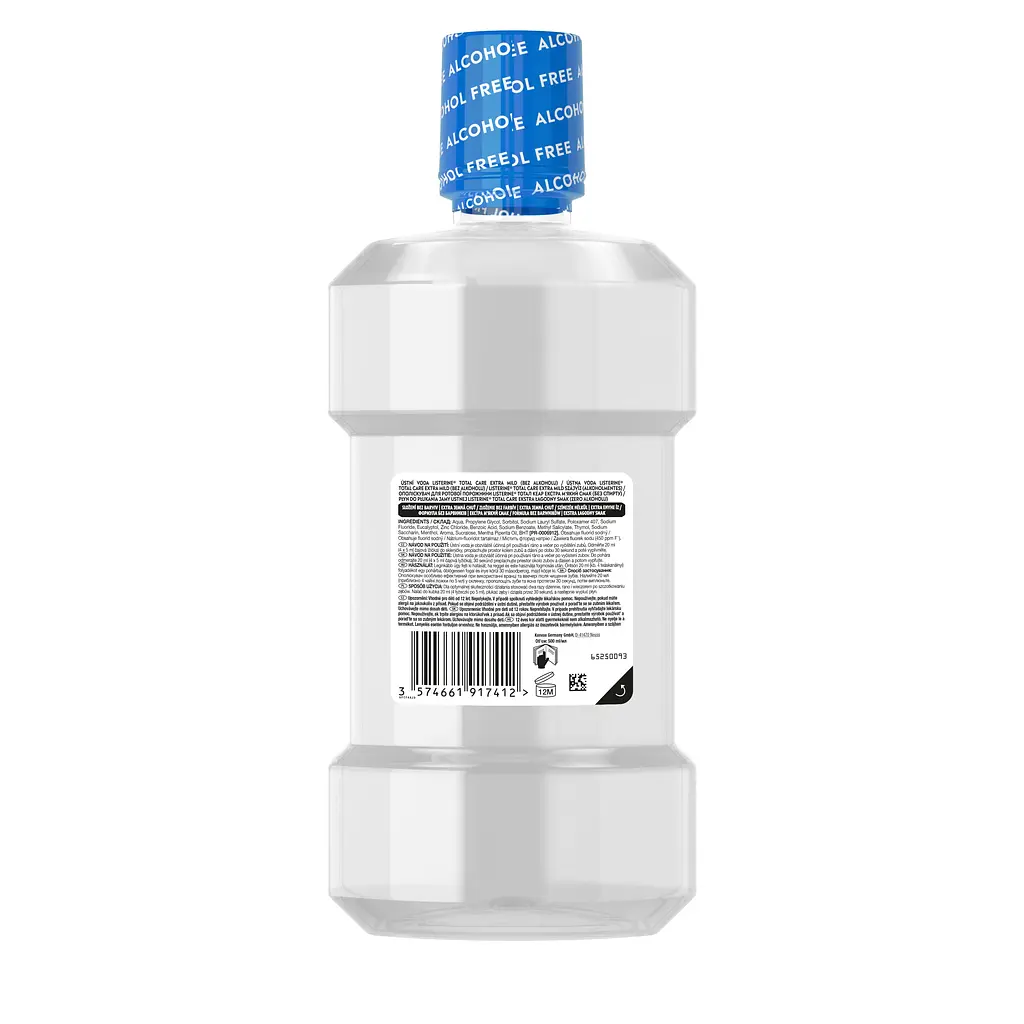 Ополіскувач для ротової порожнини Listerine Тотал Кеар Екстра М'який Смак без спирту. 500 мл - фото 2