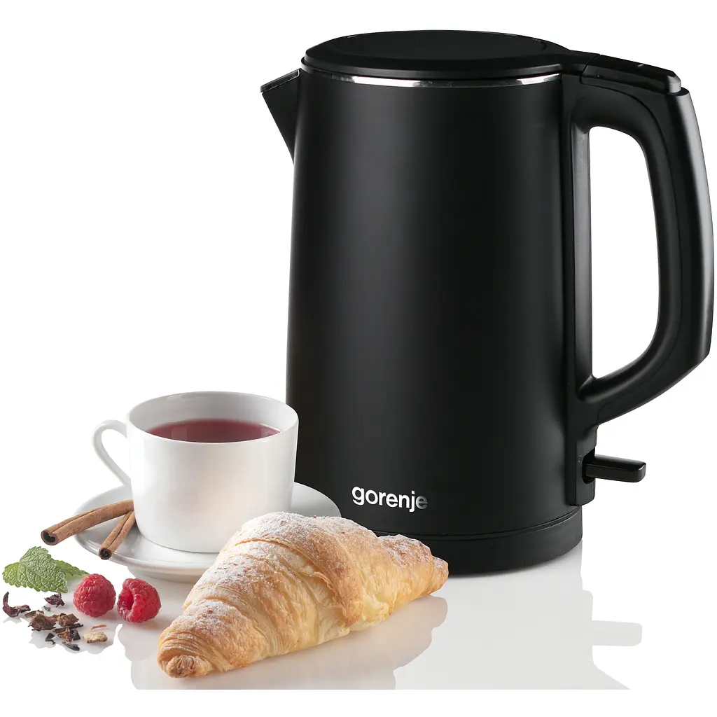 Електрочайник Gorenje K 15 DWB black 1.5 л (00000020145) - фото 5