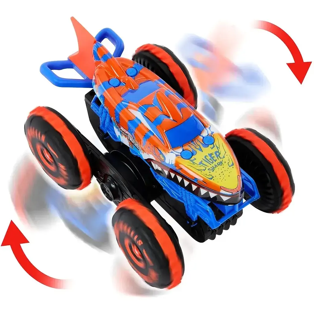 Машинка-позашляховик Hot Wheels Monster Trucks Tiger Shark Climber на радіокеруванні 1:15 збільшена (JFR39) - фото 10